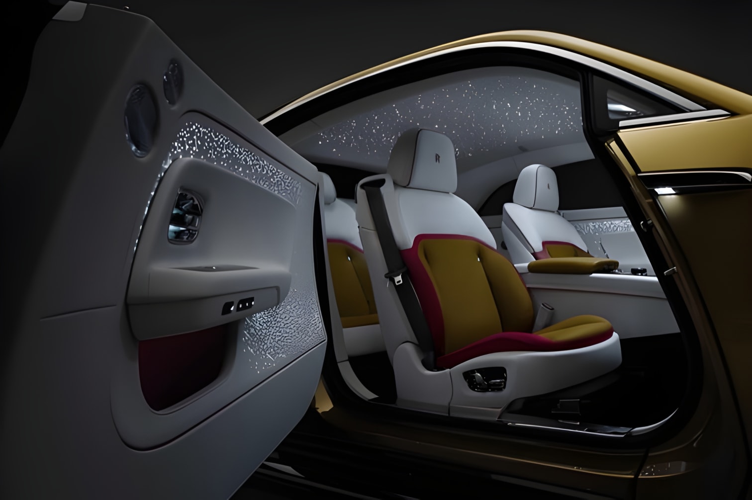 Khoang lái Rolls-Royce Spectre tiện nghi