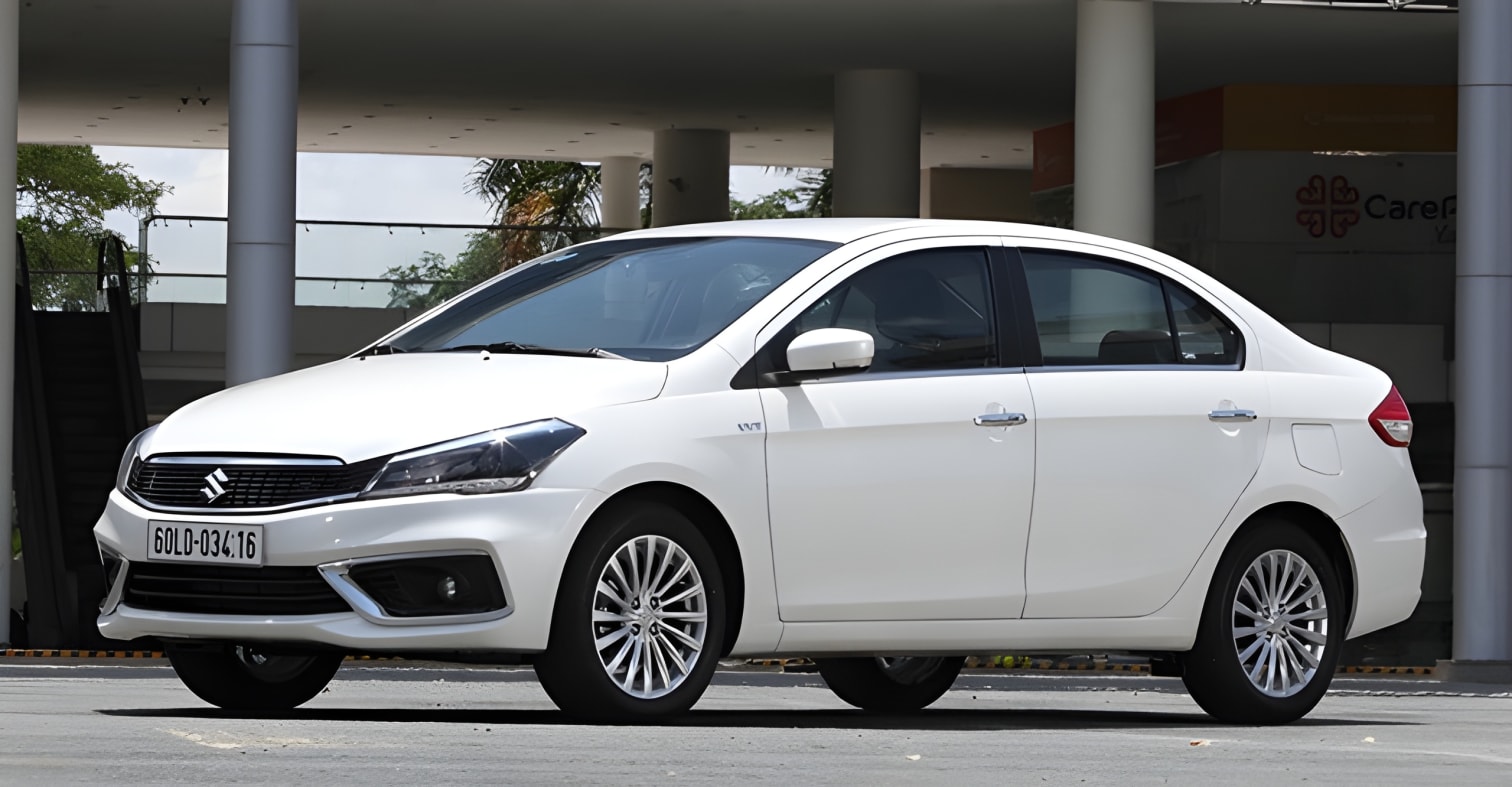 Kích thước tổng thể xe Suzuki Ciaz sedan