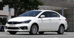 Ngoại thất tổng thể xe Suzuki Ciaz thiết kế sedan