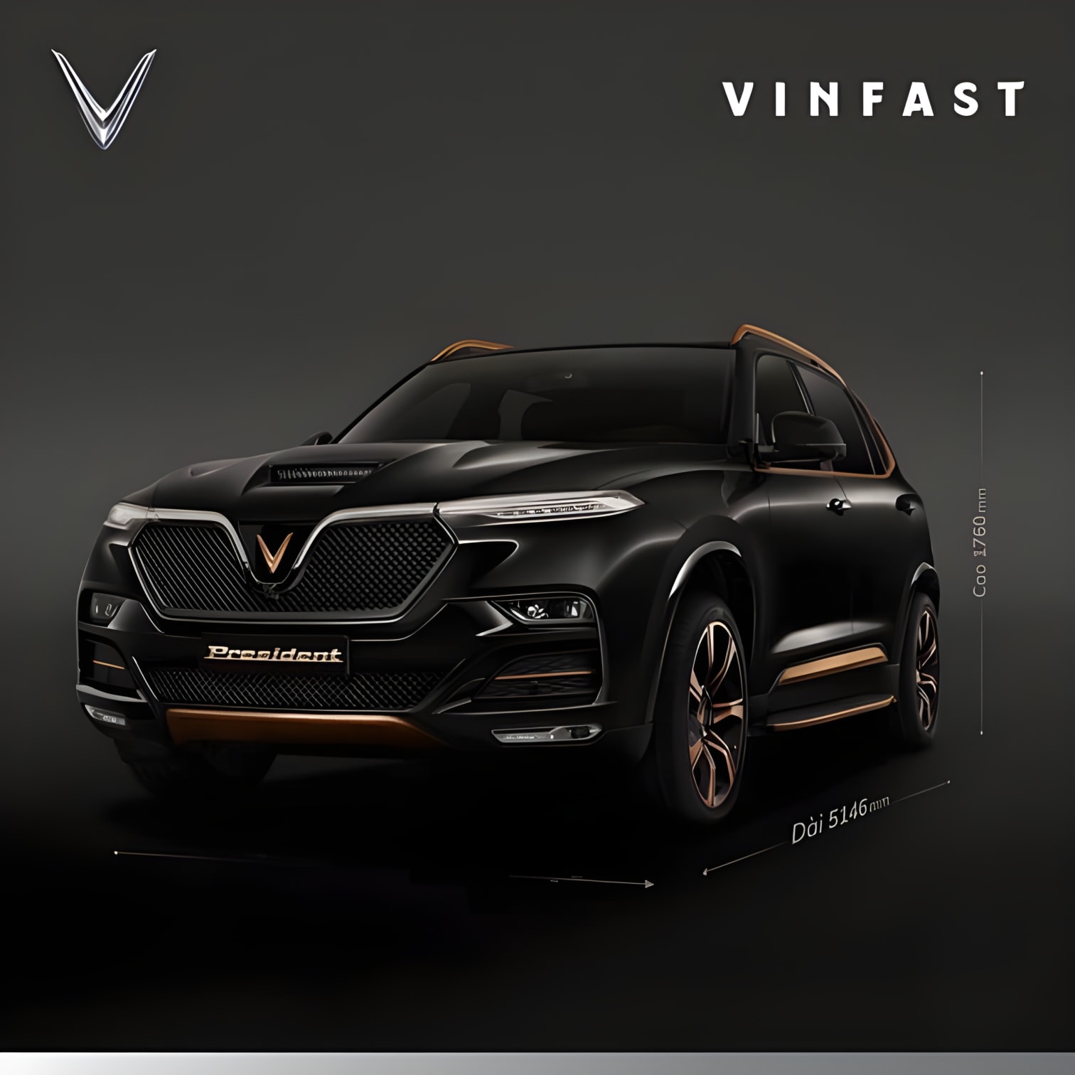 Thông số kỹ thuật VinFast President