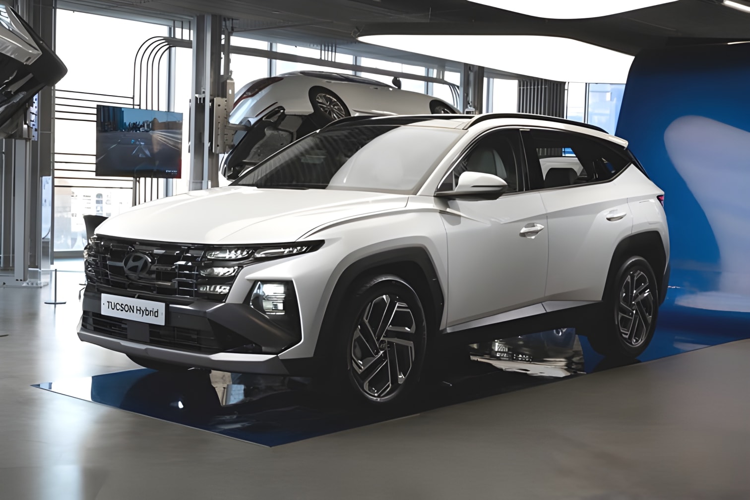 Tổng quan ngoại thất Hyundai Tucson Hybrid 2025