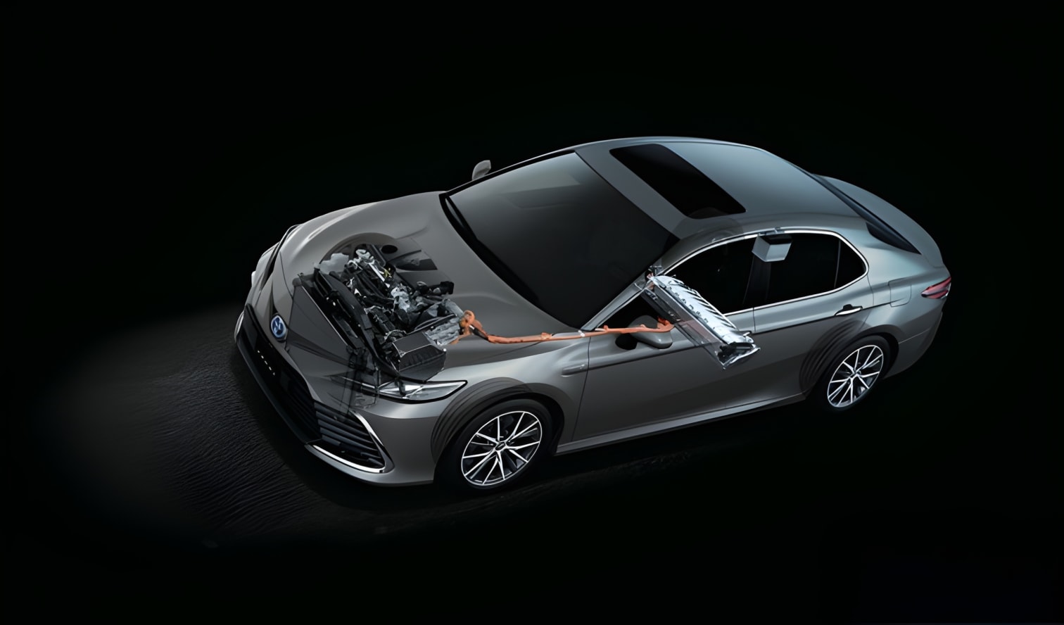 Hệ truyền động Toyota Camry Hybrid 2024