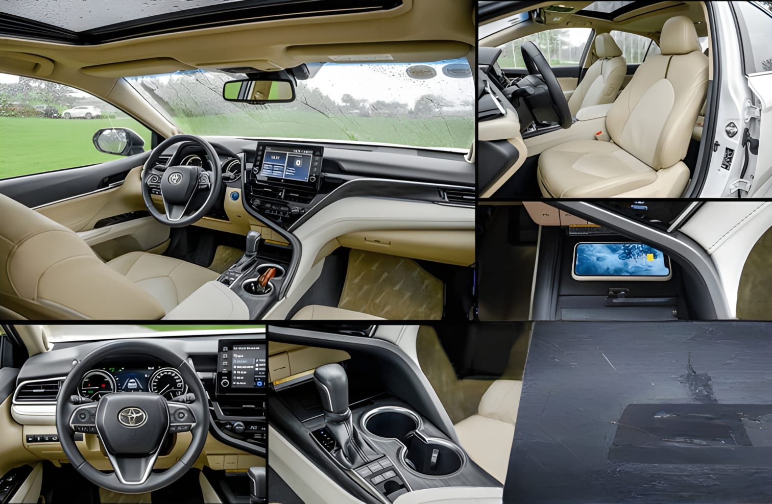 Nội thất Toyota Camry Hybrid 2024