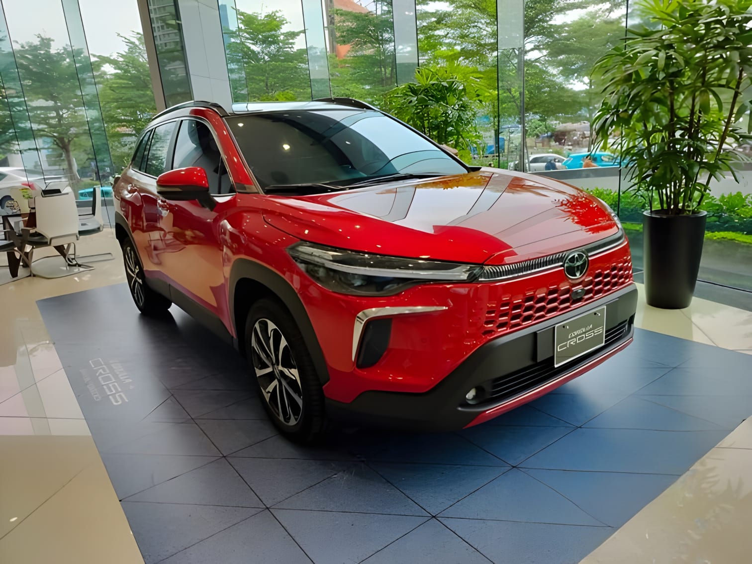 Ngoại thất Toyota Corolla Cross góc toàn cảnh