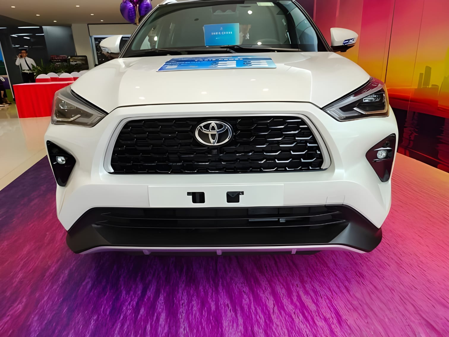 Phần đầu xe Toyota Yaris Cross
