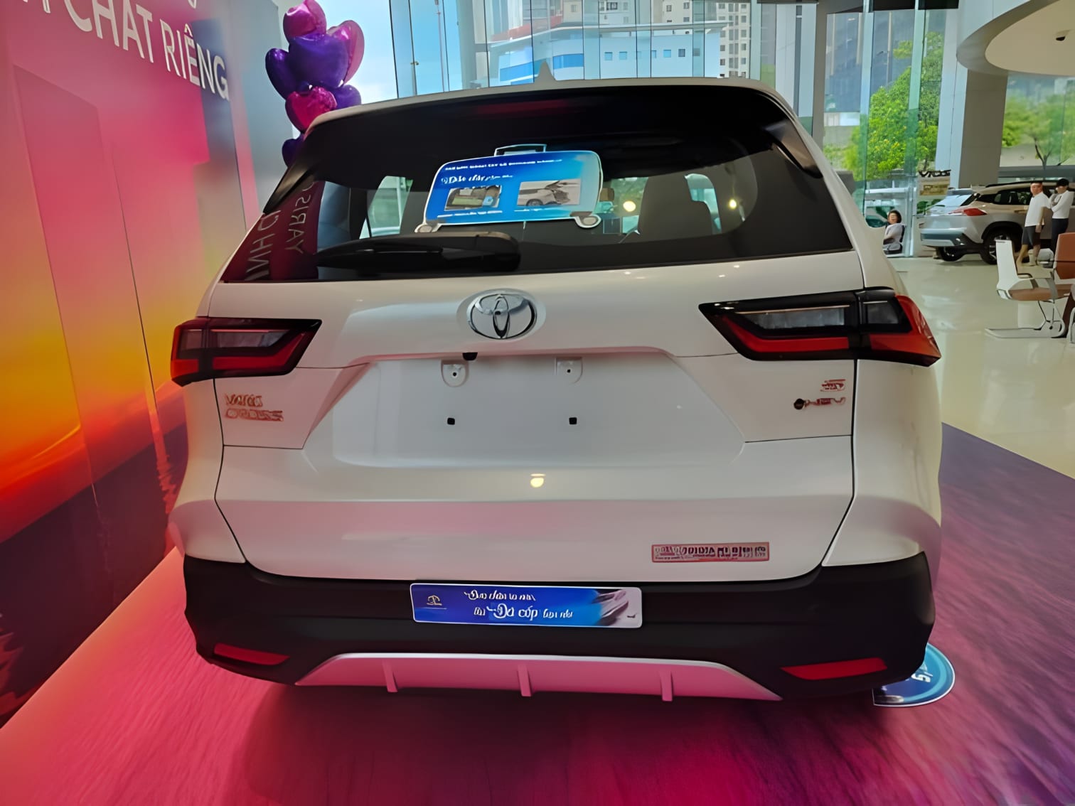 Thiết kế đuôi xe Toyota Yaris Cross