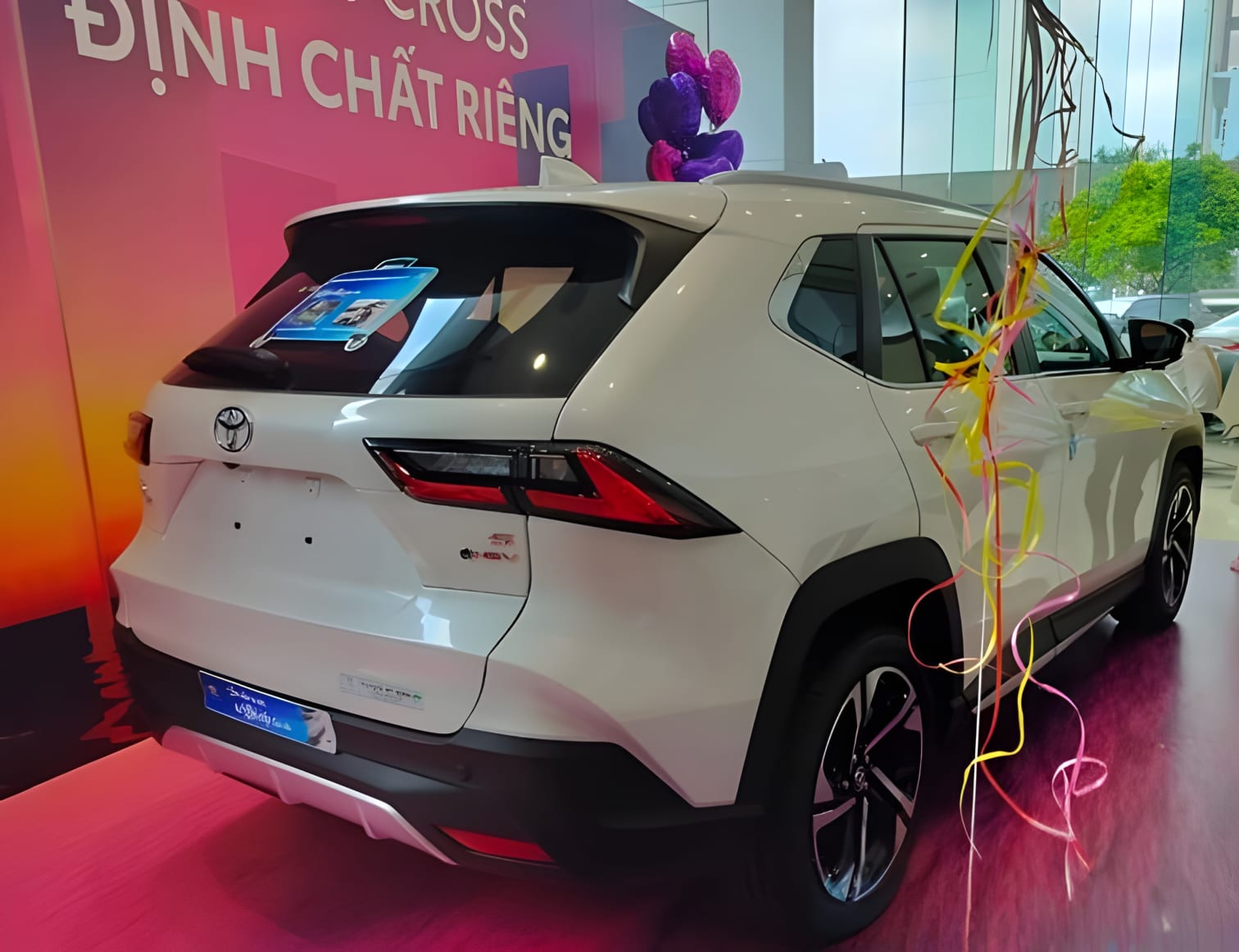 Phần hông xe Toyota Yaris Cross