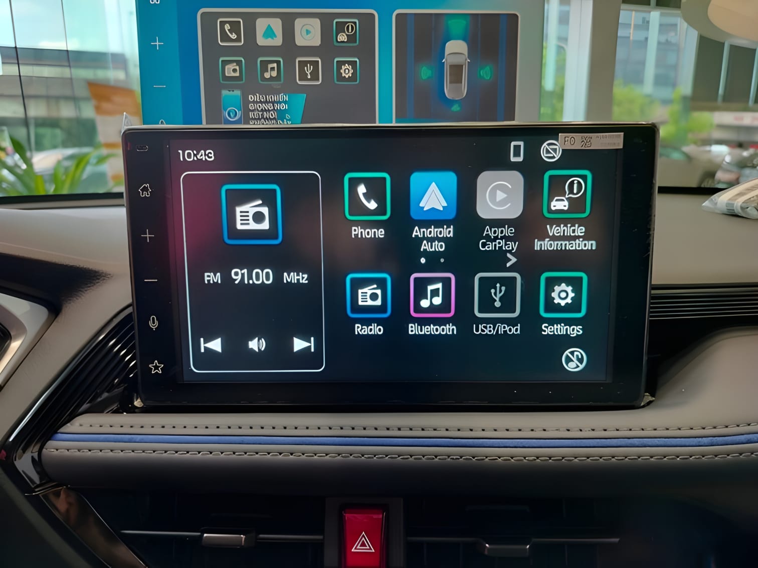 Màn hình giải trí Toyota Yaris Cross Hybrid