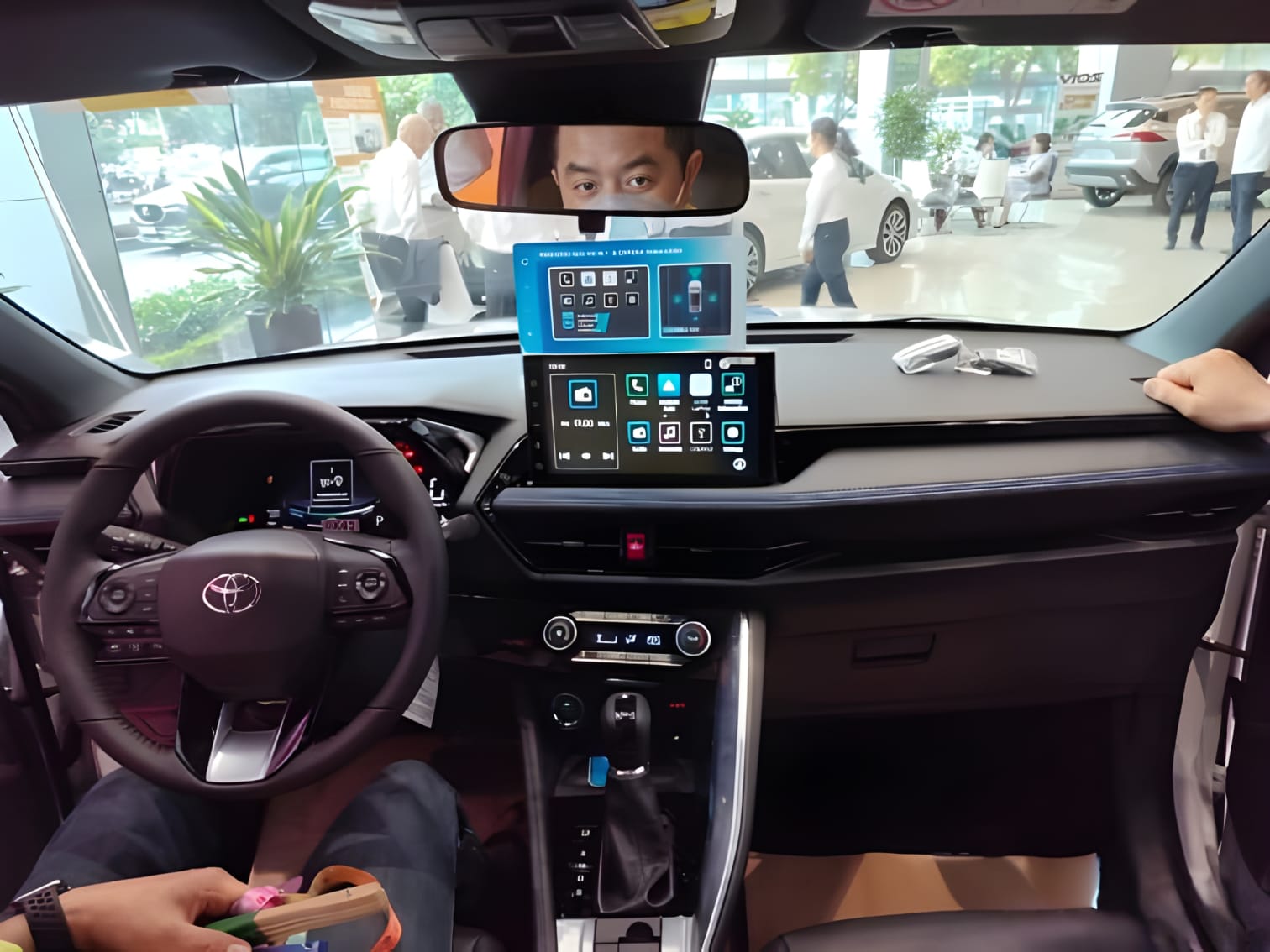 Nội thất Toyota Yaris Cross Hybrid sang trọng