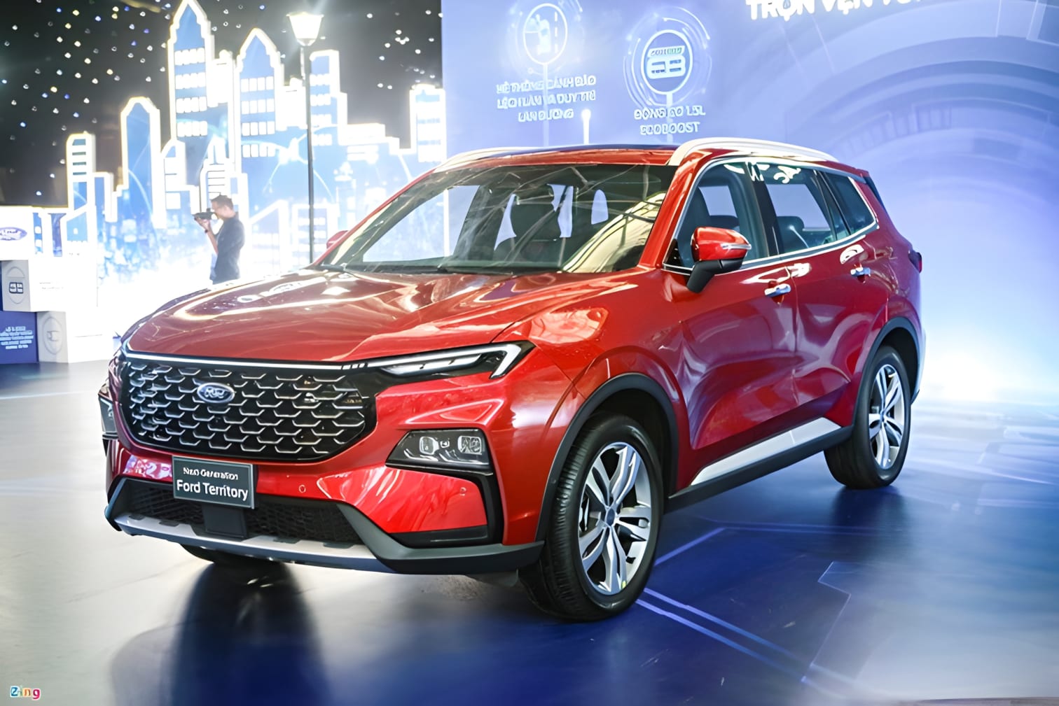 Xe Ford Territory 2025 vận hành trên đường