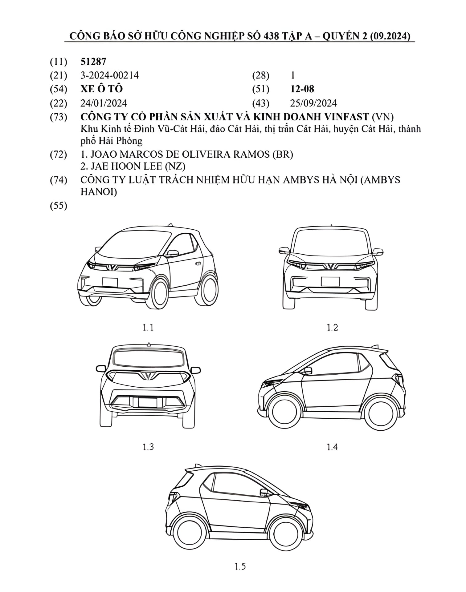 VinFast mở đăng ký xe mini hatchback 2 cửa