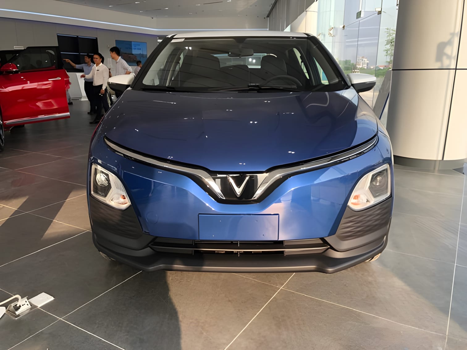 Phần đầu xe VinFast VF5 Plus thiết kế ấn tượng