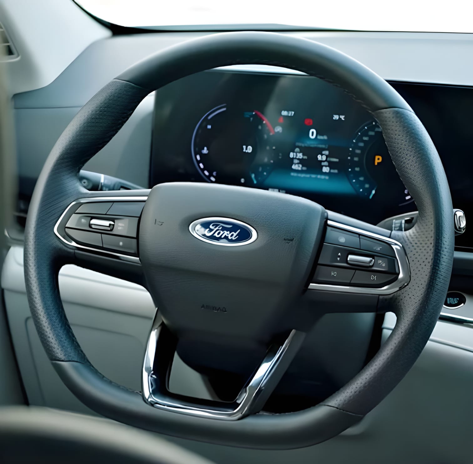 Vô lăng Ford Territory 2025 thiết kế sang trọng