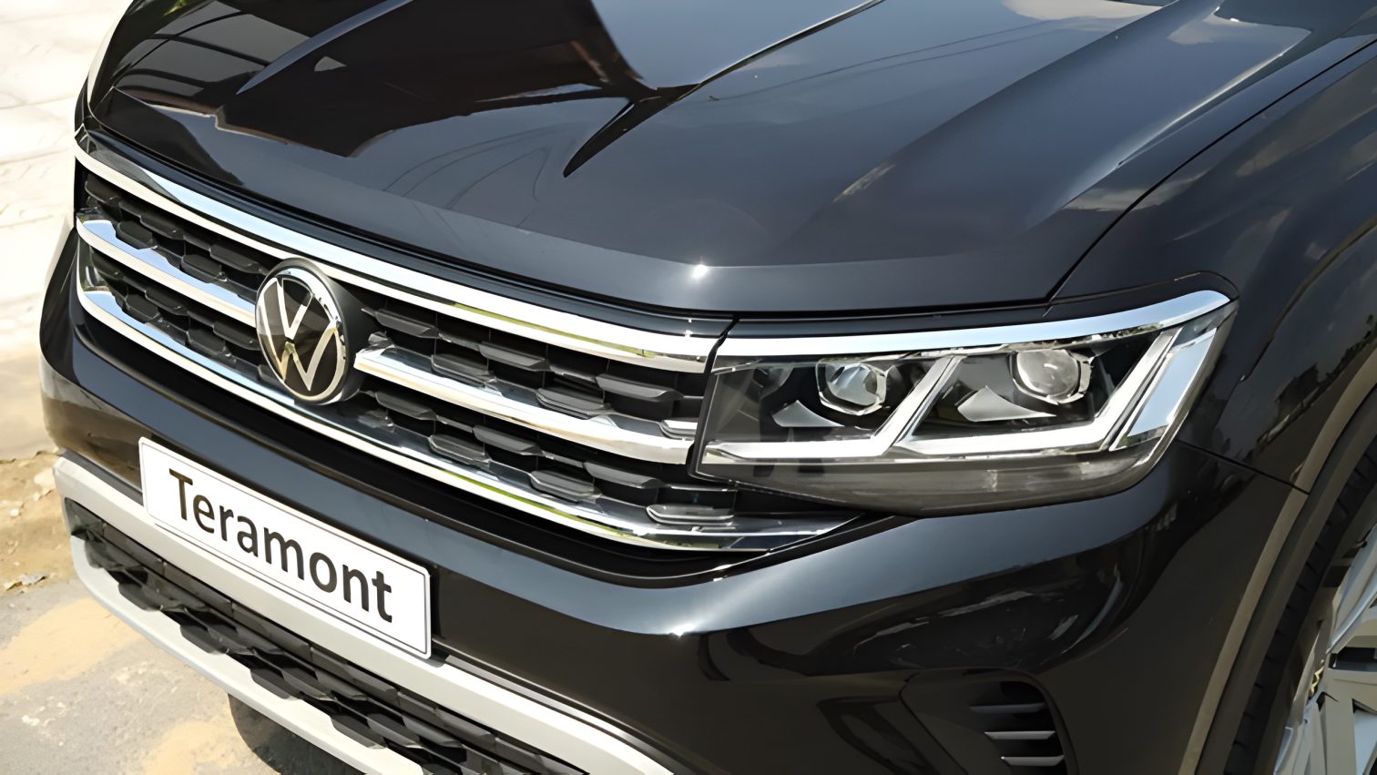 Đầu xe Volkswagen Teramont thiết kế hiện đại