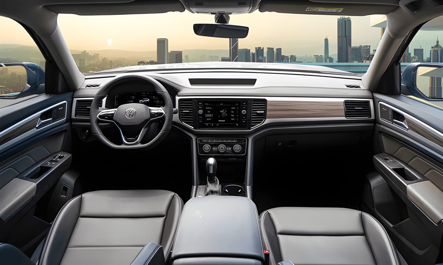 Nội thất khoang lái Volkswagen Teramont hiện đại