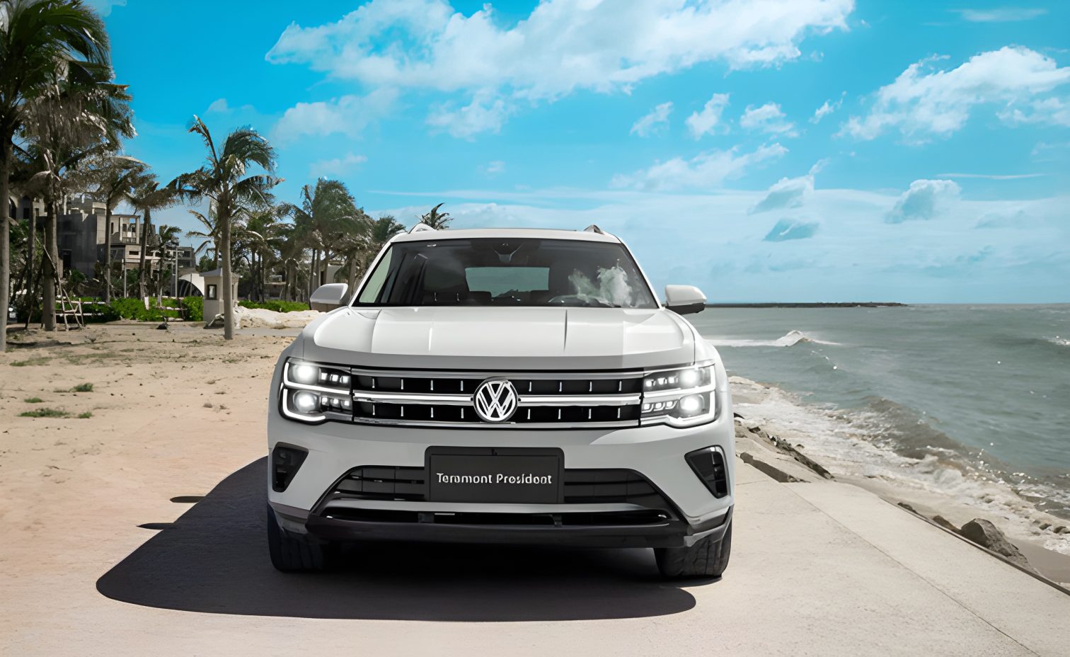 Đầu xe Volkswagen Teramont President