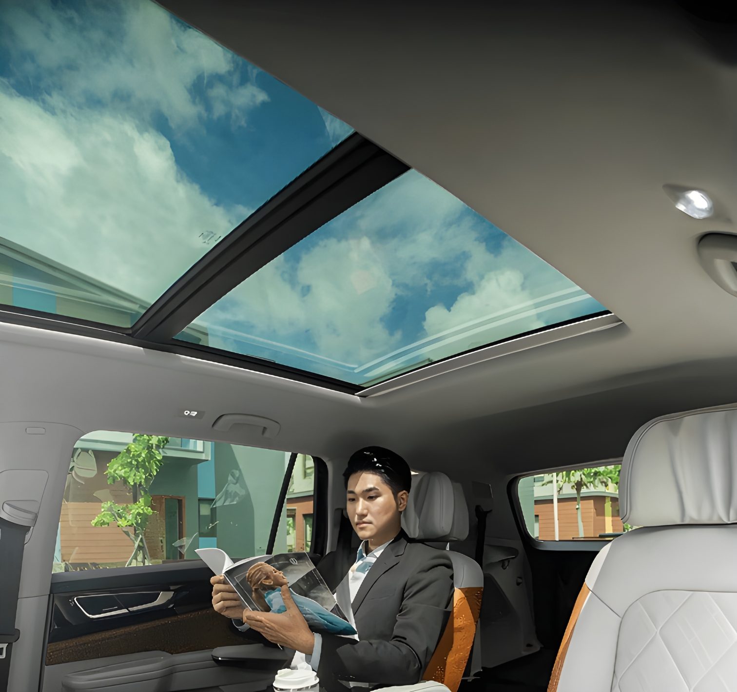 Hàng ghế thứ hai Volkswagen Teramont President